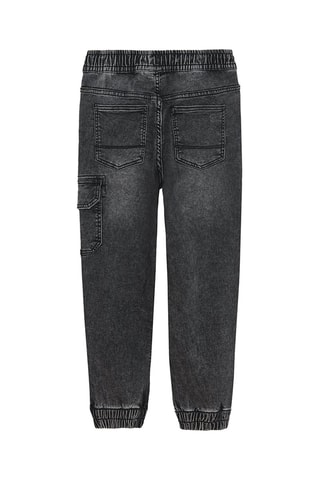 Spijkerjoggingbroek - Grijs