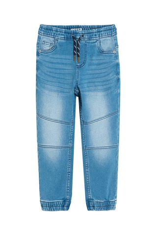 Spijkerjoggingbroek - Blauw