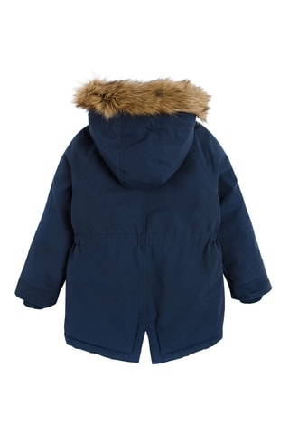 Parka à capuche - Bleu marine