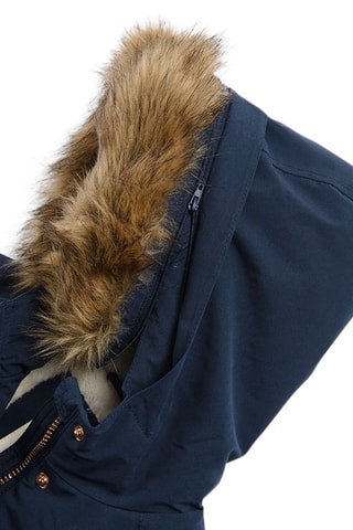 Parka à capuche - Bleu marine