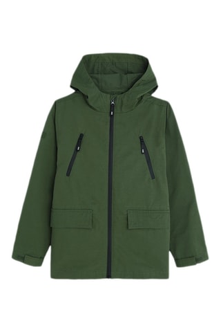 Parka 2 en 1 - Vert foncé et noir