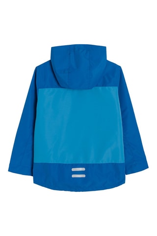 Parka met Capuchon Kobaltblauw