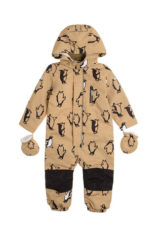 Skipakje met Capuchon Bruin