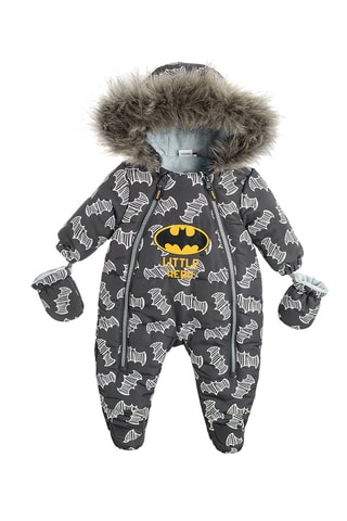Skipakje met Capuchon Batman Justice League DC Comics - Zwart en Wit