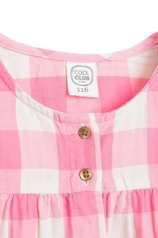 Blouse - Roze en Wit