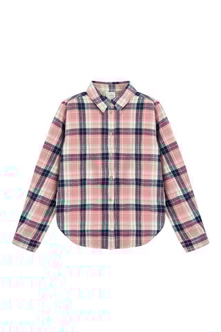 Blouse - Roze en Marineblauw