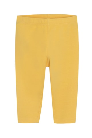 2 Leggings - Mosterdgeel en Roze