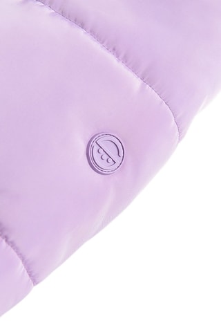 Gewatteerde Jas met Capuchon - Paars