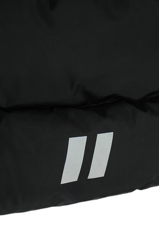 Gewatteerde Jas met Capuchon - Zwart