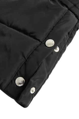 Doudoune à capuche - Noir