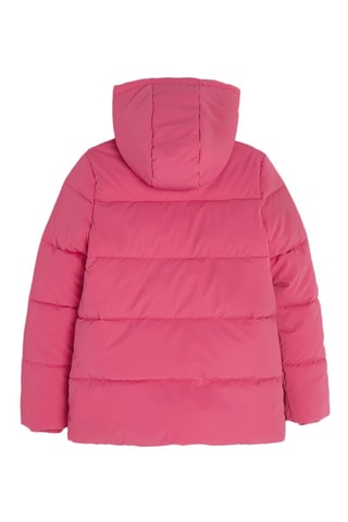 Gewatteerde Jas met Capuchon - Roze