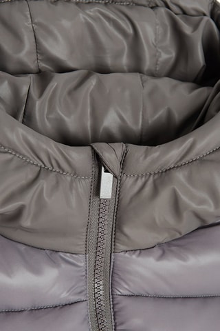 Gewatteerde Jas met Capuchon - Beige