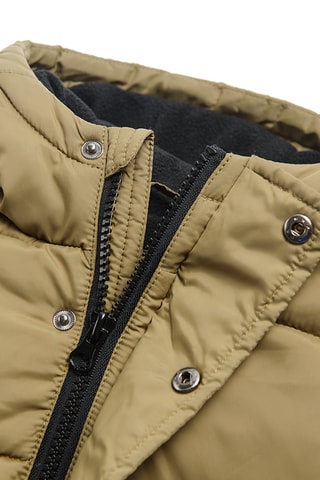 Gewatteerde Jas met Capuchon - Kaki