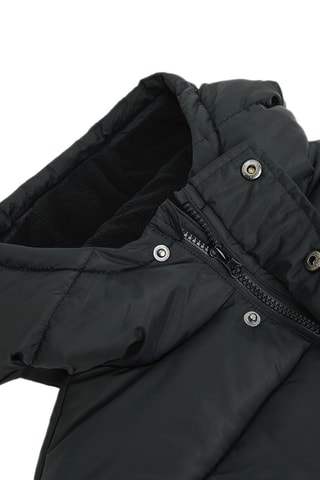 Doudoune à capuche - Noir