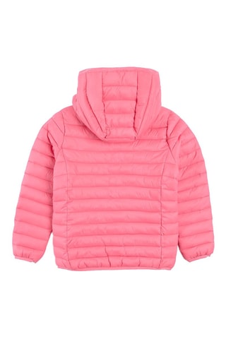 Gewatteerde Jas met Capuchon - Roze