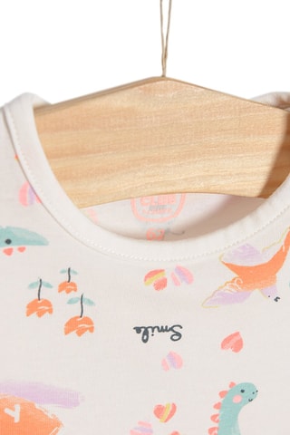 2 Rompertjes - zeegroen en ecru