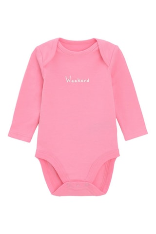 5 Rompertjes - Roze en Beige