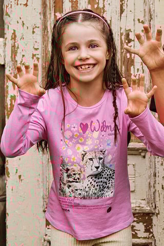 T-shirt Wilma - Roze