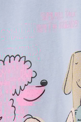 T-shirt - Hemelsblauw