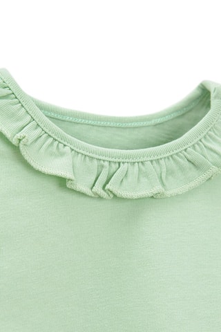 3 T-shirts - Roze, groen en wit