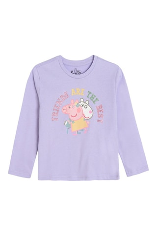 T-shirt Pepa Pig - Paars