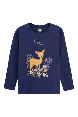 T-shirt - Marineblauw