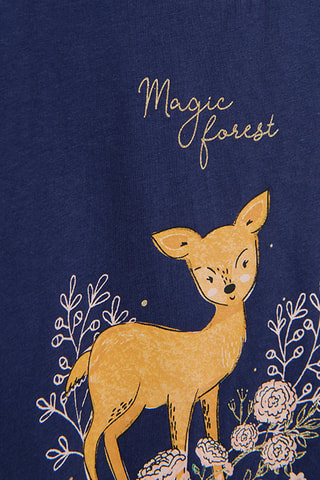 T-shirt - Marineblauw