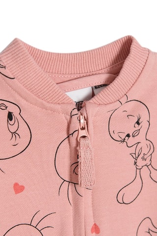 Sweater Tweety en Grosminet Looney Tunes - Roze