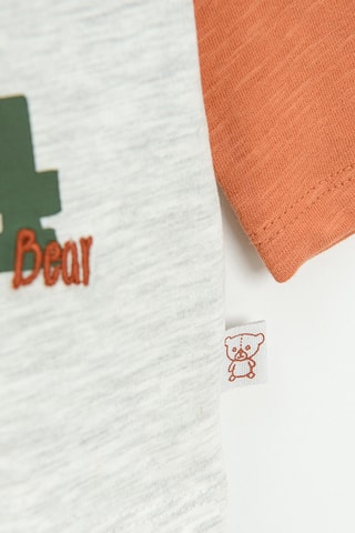 Sweater - Beige en Kobaltblauw