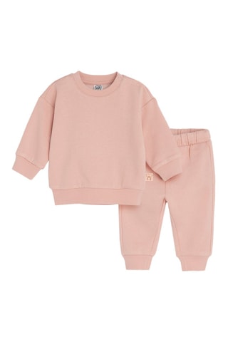 Sweater en Joggingbroek - Lichtroze