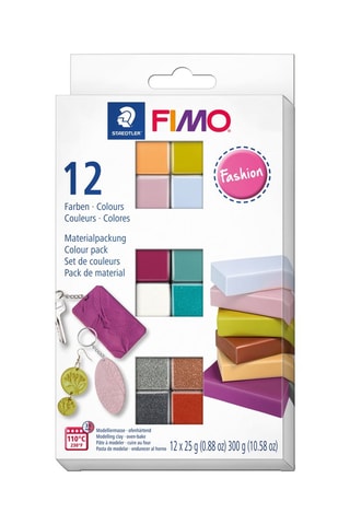 12 pâtes à modeler - Dès 14 ans