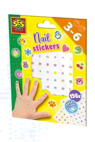 Autocollants pour ongles - 198 pièces - Dès 3 ans