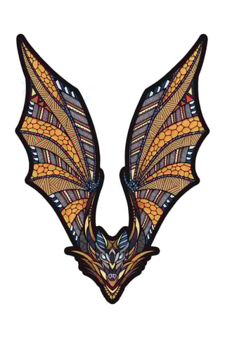 Puzzle chauve-souris en bois - 250 pièces - Dès 8 ans