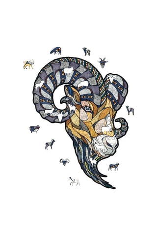 Puzzle bélier en bois - 310 pièces - Dès 8 ans