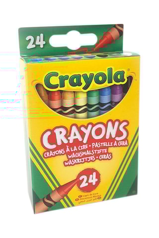 24 crayons à la cire - Dès 3 ans