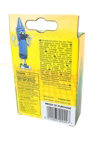 24 crayons à la cire - Dès 3 ans