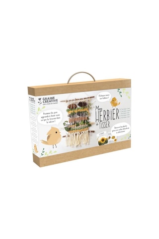 Kit Mon herbier à tisser 17 pièces - Dès 8 ans