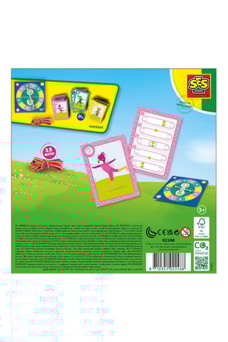 Jeu de défis Saut élastique Animaux - Dès 3 ans