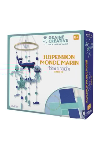 Kit mobile à coudre suspension monde marin - 5 pièces - Dès 8 ans