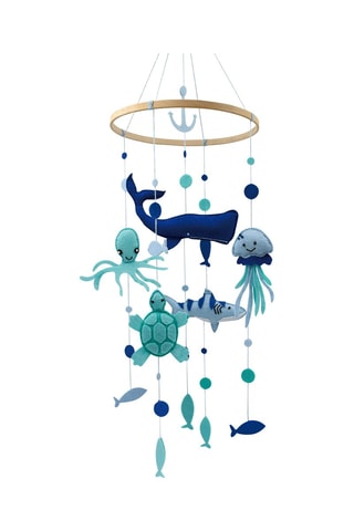 Kit mobile à coudre suspension monde marin - 5 pièces - Dès 8 ans