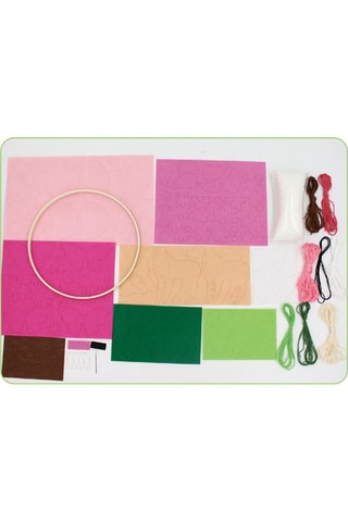 Kit mobile à coudre suspension nature - 5 pièces - Dès 8 ans