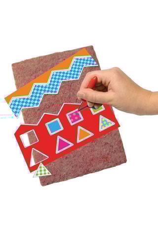 Kit d'initiation découpage, mosaïque et perforation - Dès 3 ans