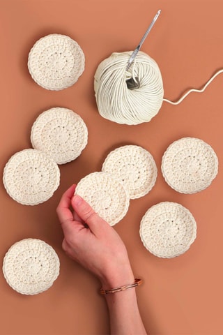 Kit Crochet Disques démaquillants - 50 g