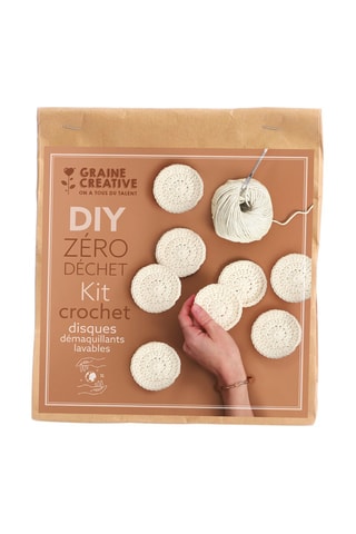 Kit Crochet Disques démaquillants - 50 g