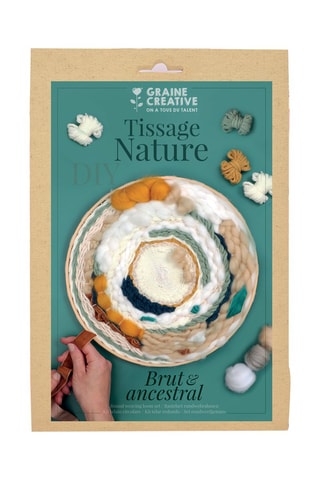 Kit métier à tisser rond 9 pièces - Dès 14 ans