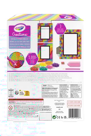 Kit création avec des cristaux colorés - Dès 8 ans