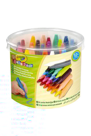 24 Maxi Crayons à la Cire - Dès 1 an