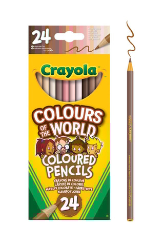 24 crayons de couleur - Dès 3 ans