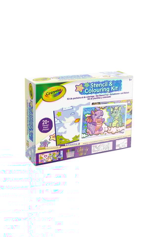 Kit de pochoirs et de coloriage - Dès 5 ans