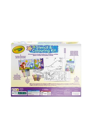 Kit de pochoirs et de coloriage - Dès 5 ans